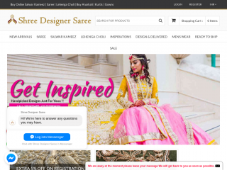 Experts in Indian wedding sarees, Lehenga choli, Salwar kameez - shreedesignersaree.com